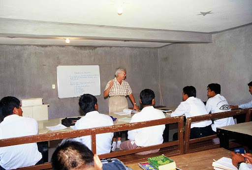 Win teaching a class
