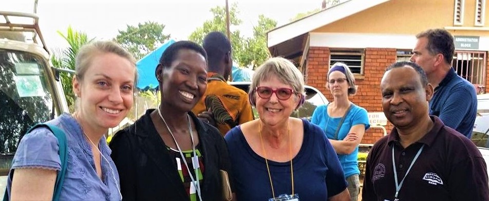 ane and Sandy (center left and right) with other members of the Global Prayer Safari