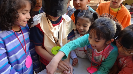 children at the kids club enjoying an activity