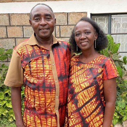 Mwikali Wambua and her husband