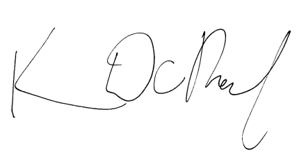 Kevin DeRaaf Signature