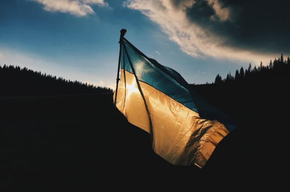 War in Ukraine Ukraine Flag
