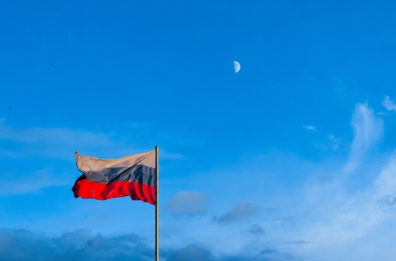 Pray for Russia Russia's flag