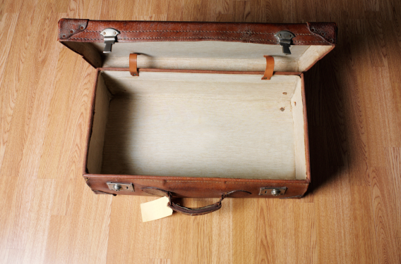 Empty Suitcase Empty suitcase