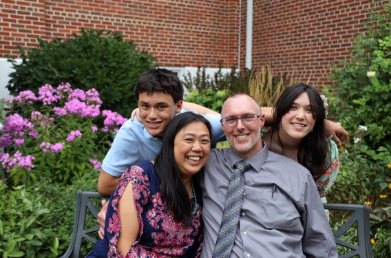 Scott Stark Family Scott Stark and his family